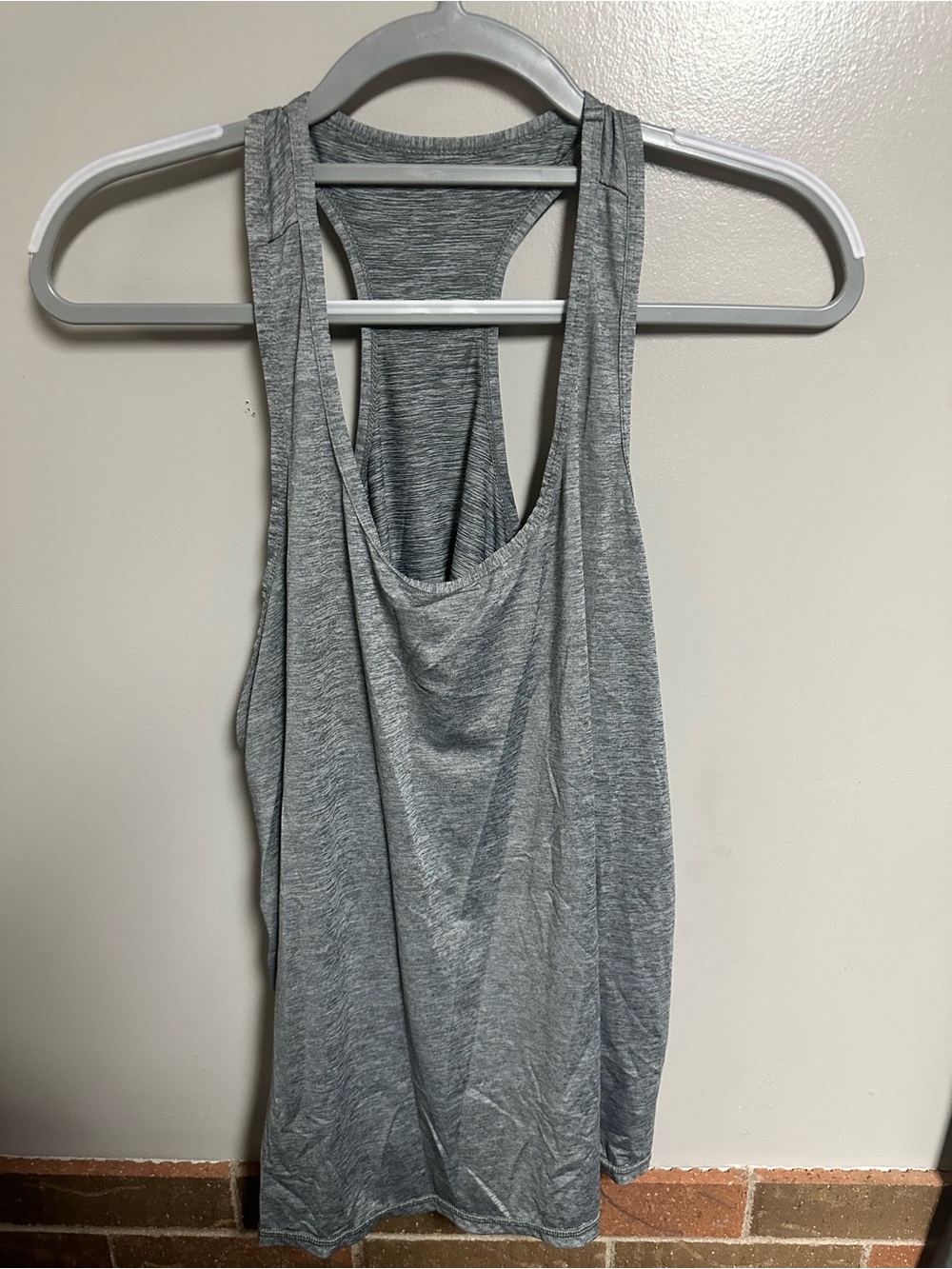 Xersion Gray Racerback Tank Top